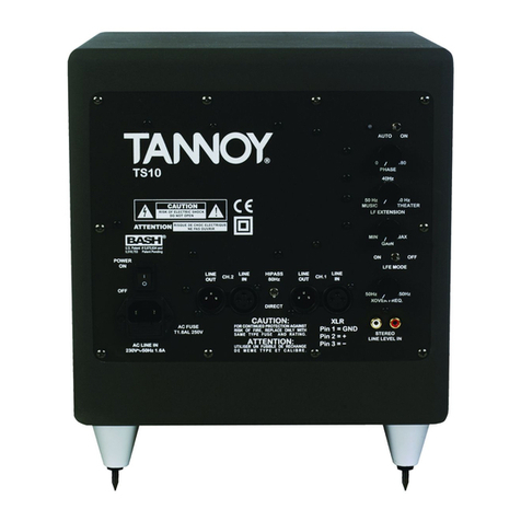 Tannoy REVEAL TS10 user manual