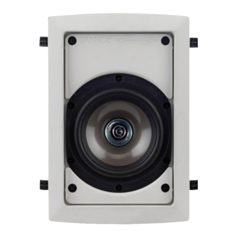 Tannoy iw4DC User manual