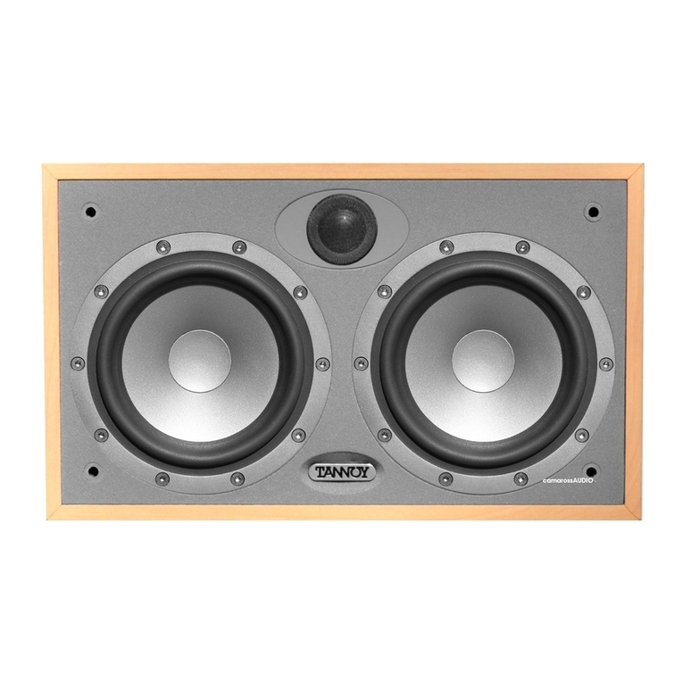 Tannoy Sensys R User manual