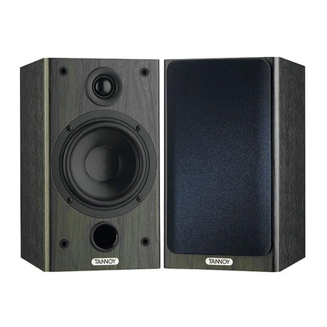Tannoy Mercury F Custom User manual