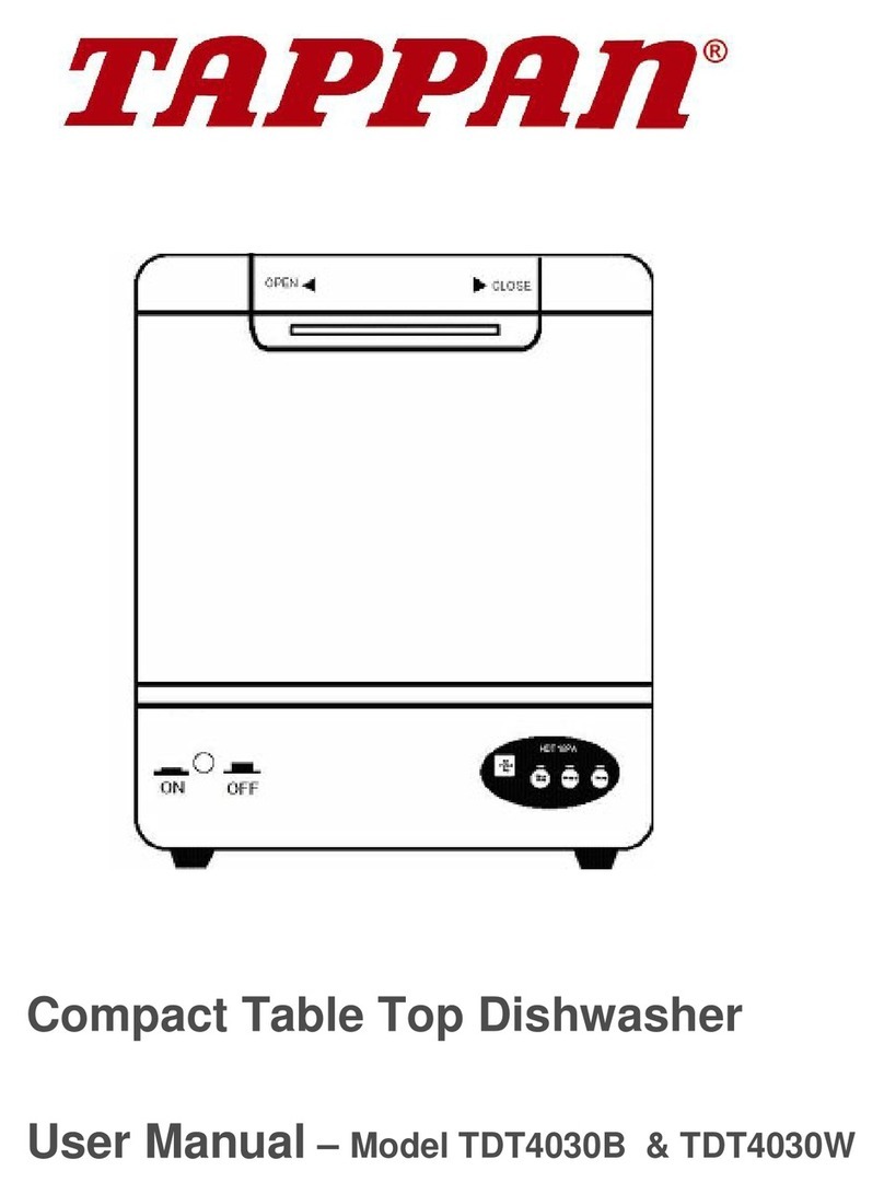 Tappan TDT4030B User manual