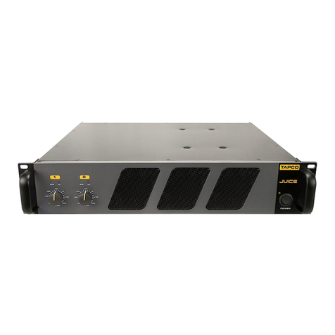 Tapco Juice J-2500 owner's manual