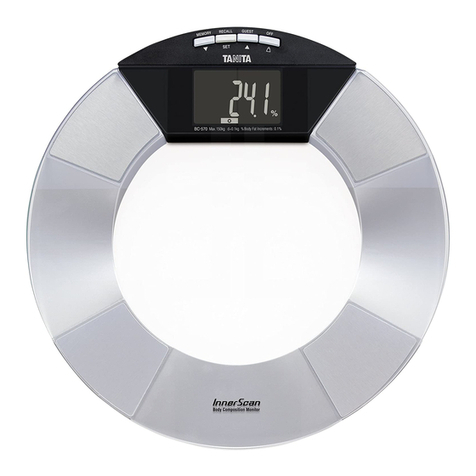 Tanita Body Composition Monitor BC-570 instruction manual