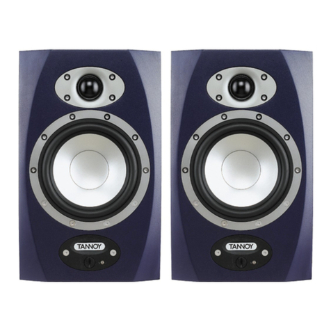 Tannoy 6D 66D & 8D User manual