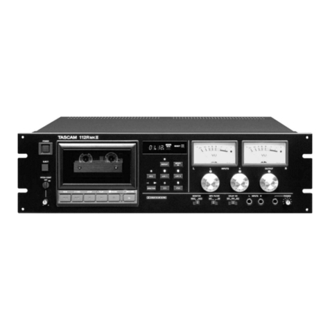 Tascam 112RMKII Guide