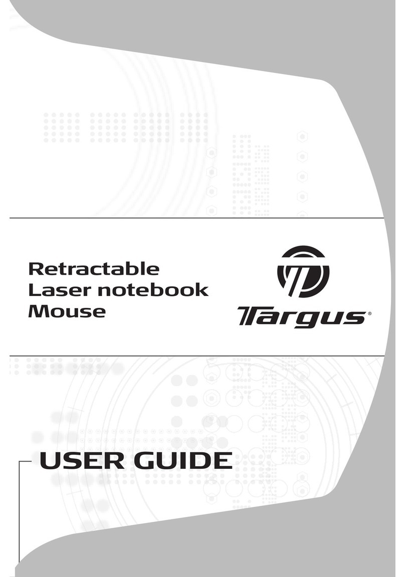 Targus Notebook Mouse User manual