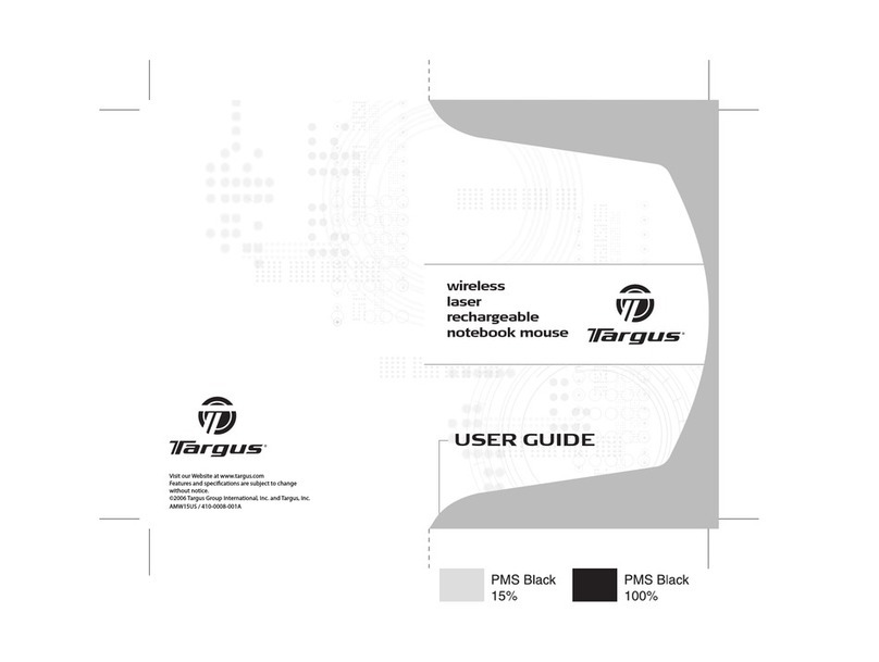 Targus 410-0008-001A User manual