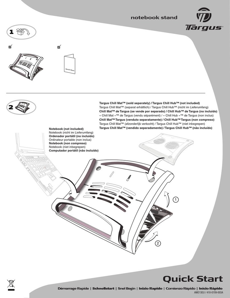 Targus Chill Mat User manual