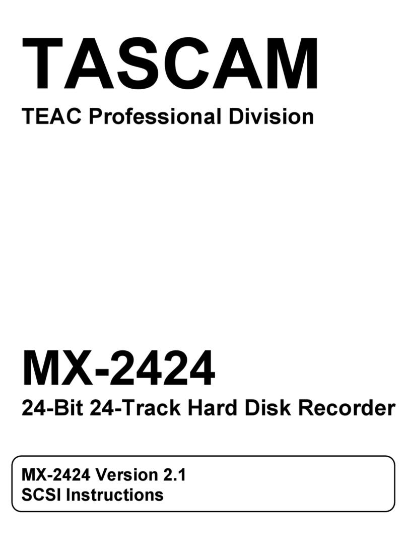 Tascam MX-2424 instructions