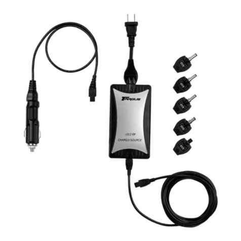 Targus 120 Watt Universal AC/DC Notebook Power... User manual