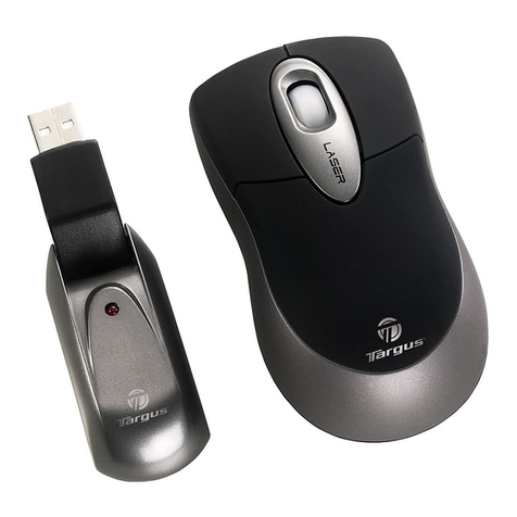 Targus Wireless Laser  Rechargable Notebook Mouse user guide