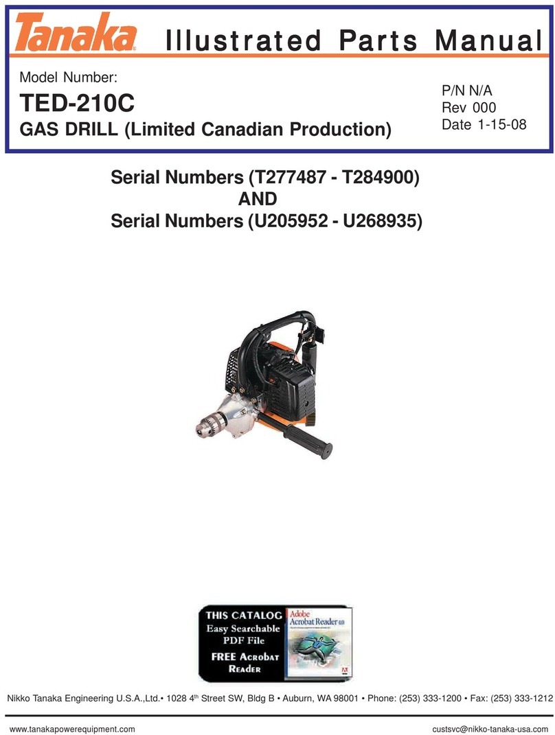 Tanaka T277487 Setup guide Tanaka T277487 Setup guide