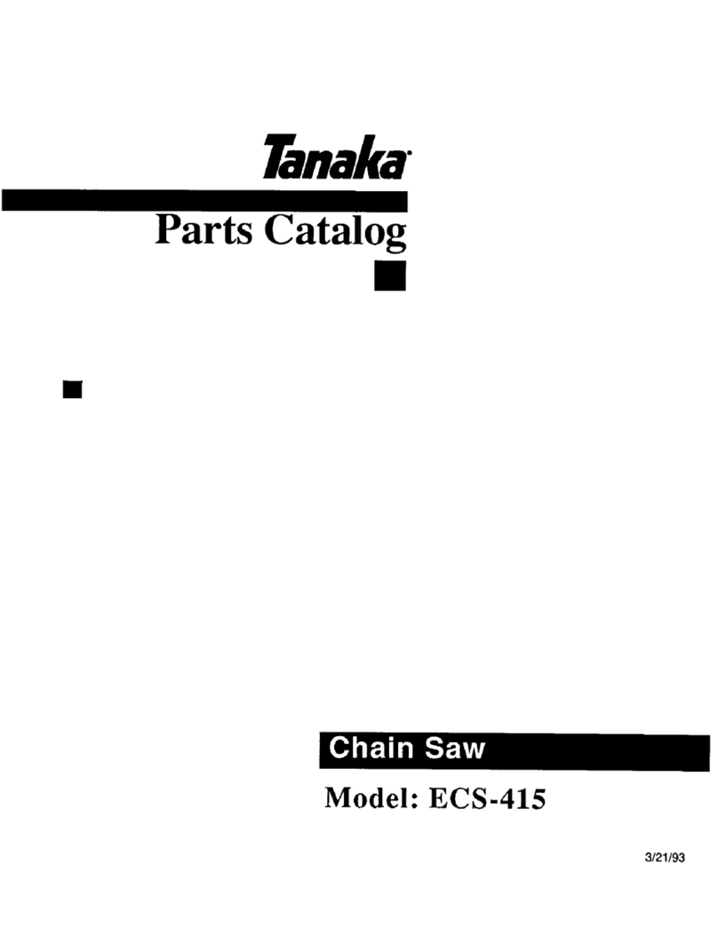 Tanaka ECS-415 parts catalog