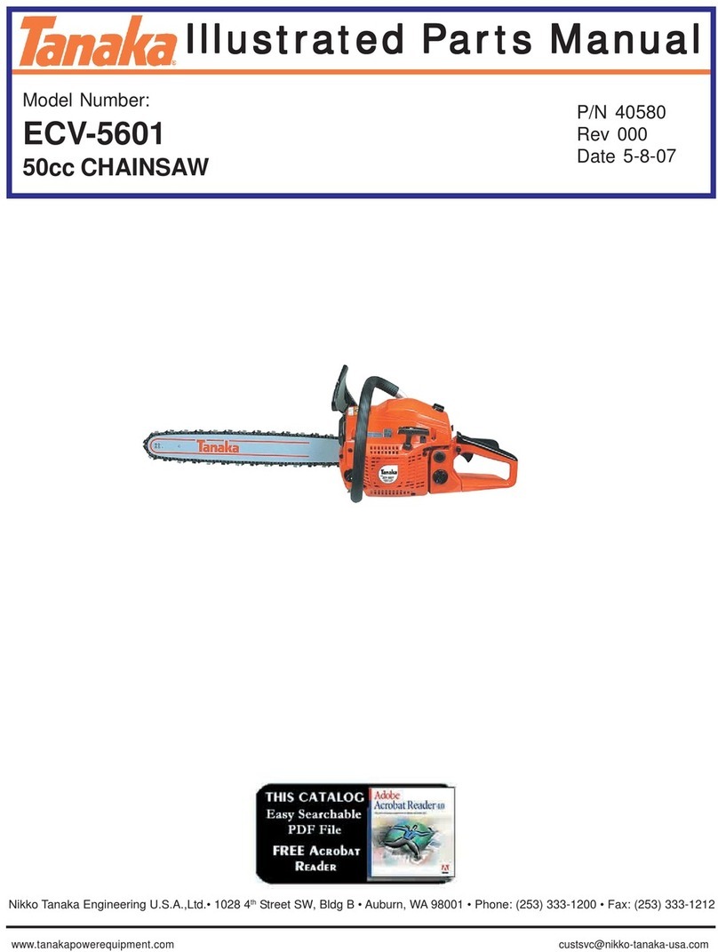 Tanaka ECV-5601 Setup guide