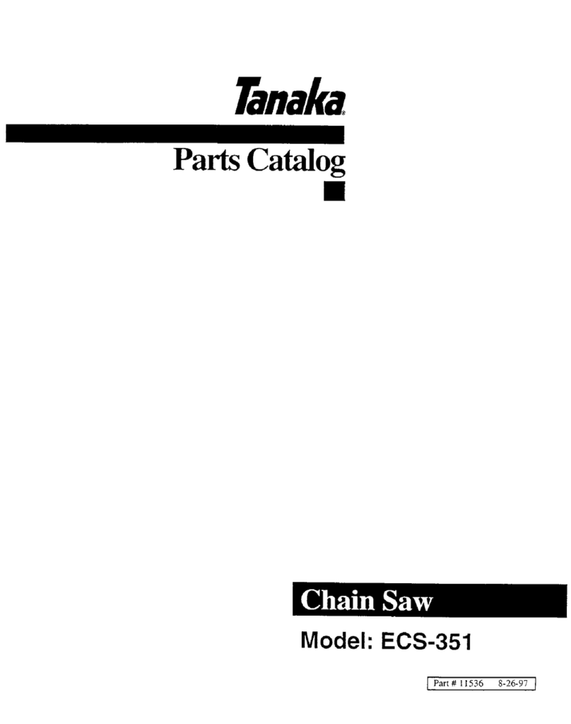 Tanaka ECS-351 Instruction Manual