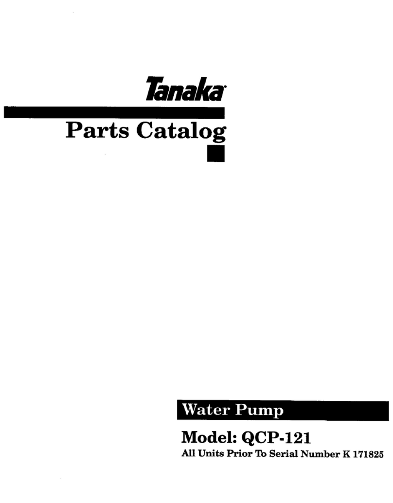 Tanaka QCP-121 Instruction Manual