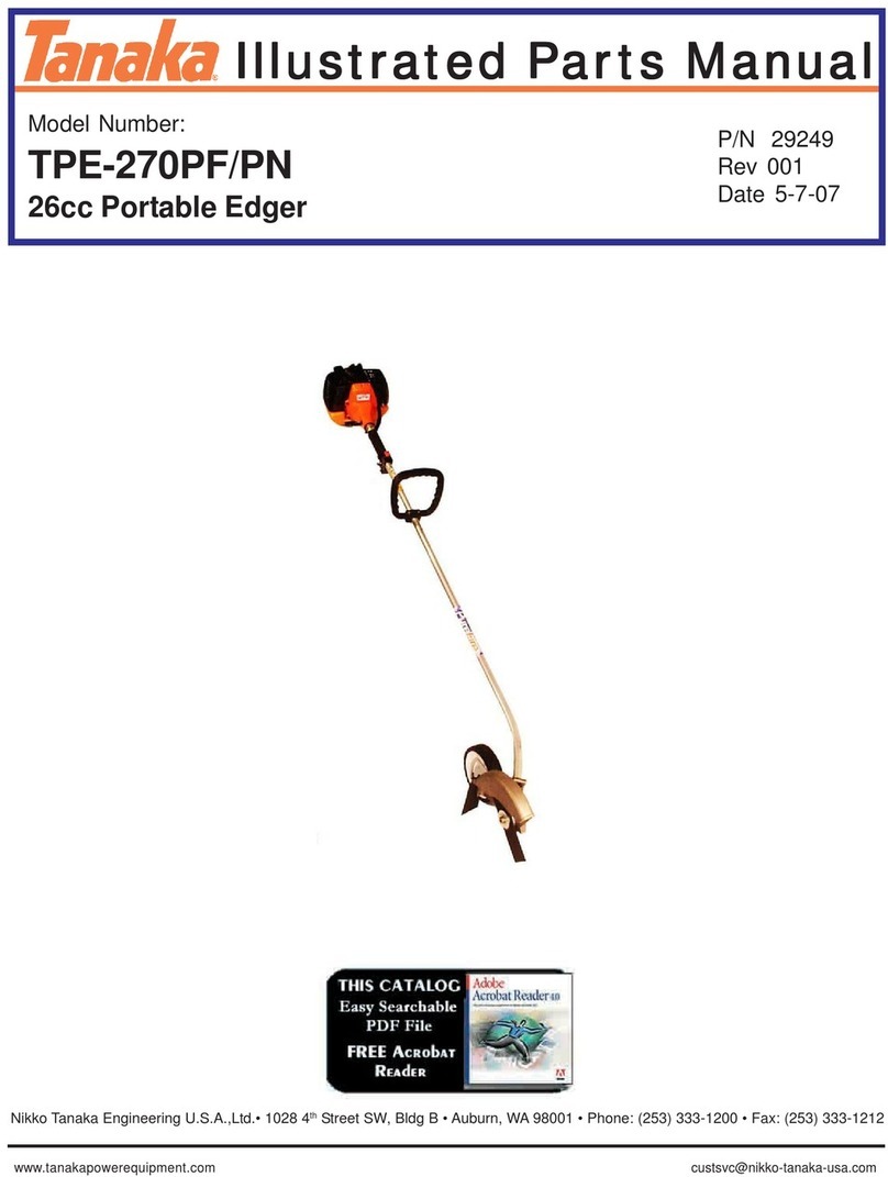 Tanaka TPE-270PF Setup guide
