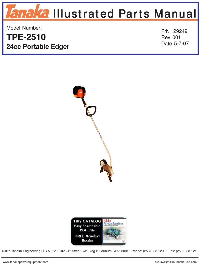 Tanaka TPE-2510 Setup guide