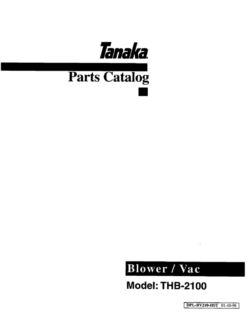 Tanaka THB-2100 Instruction Manual