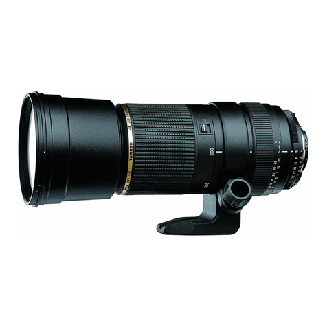 Tamron SP A08 owner's manual