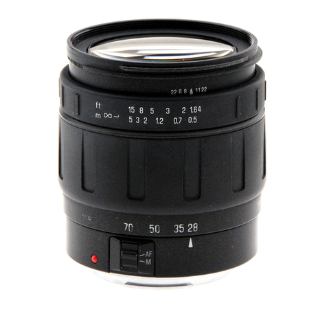 Tamron 179D user manual