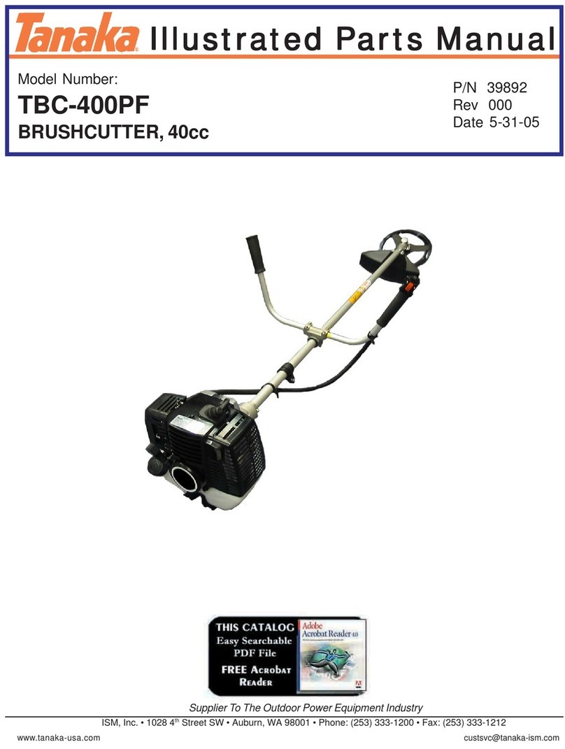 Tanaka TBC-400PF Setup guide