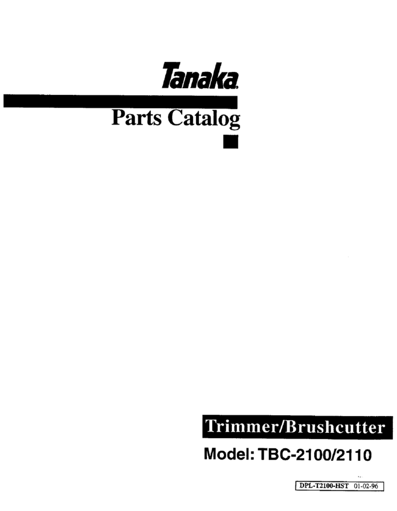 Tanaka TBC-2100 parts catalog