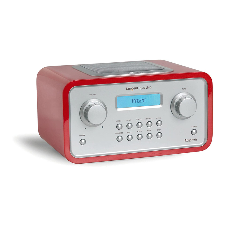 Tangent Internet Radio Quattro MKII User manual Tangent Internet Radio Quattro MKII User manual