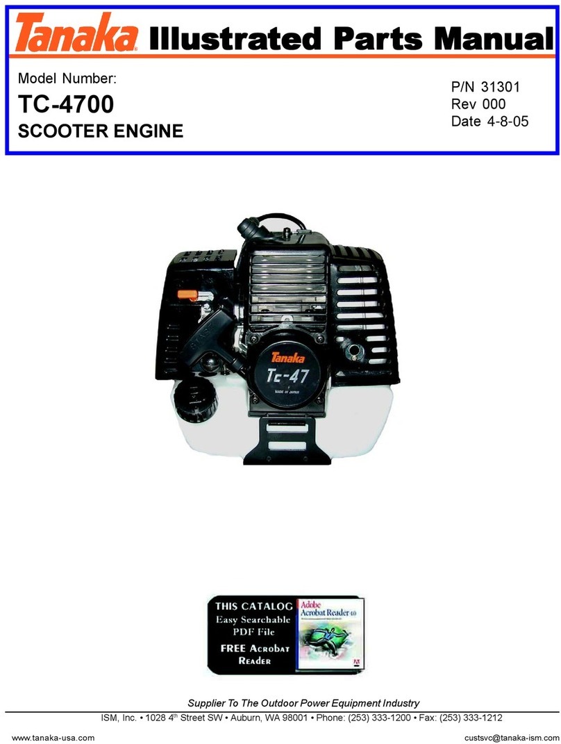 Tanaka TC-4700 Setup guide