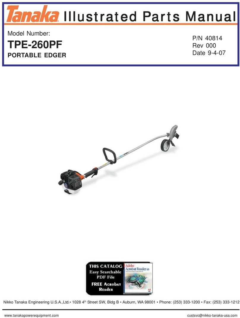 Tanaka TPE-260PF Setup guide