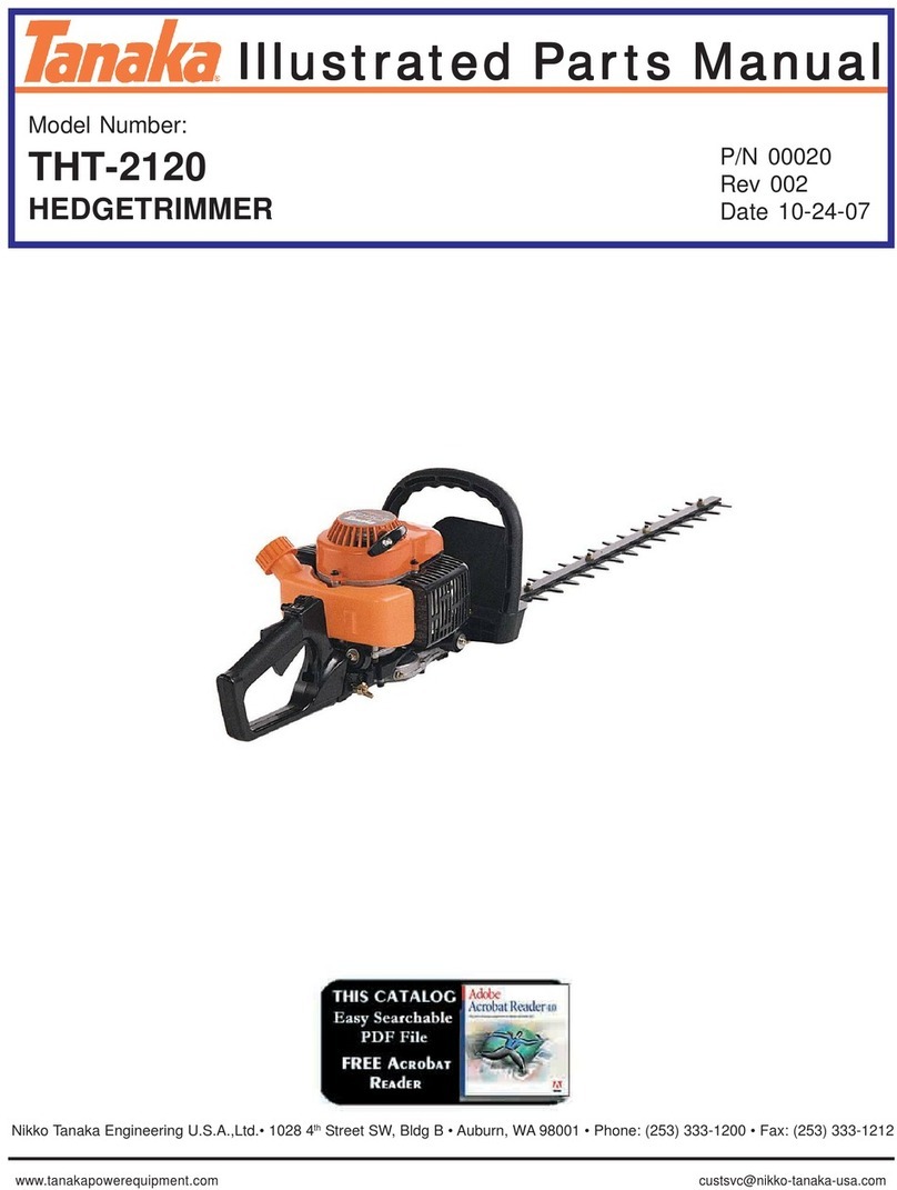 Tanaka THT-2120 Setup guide