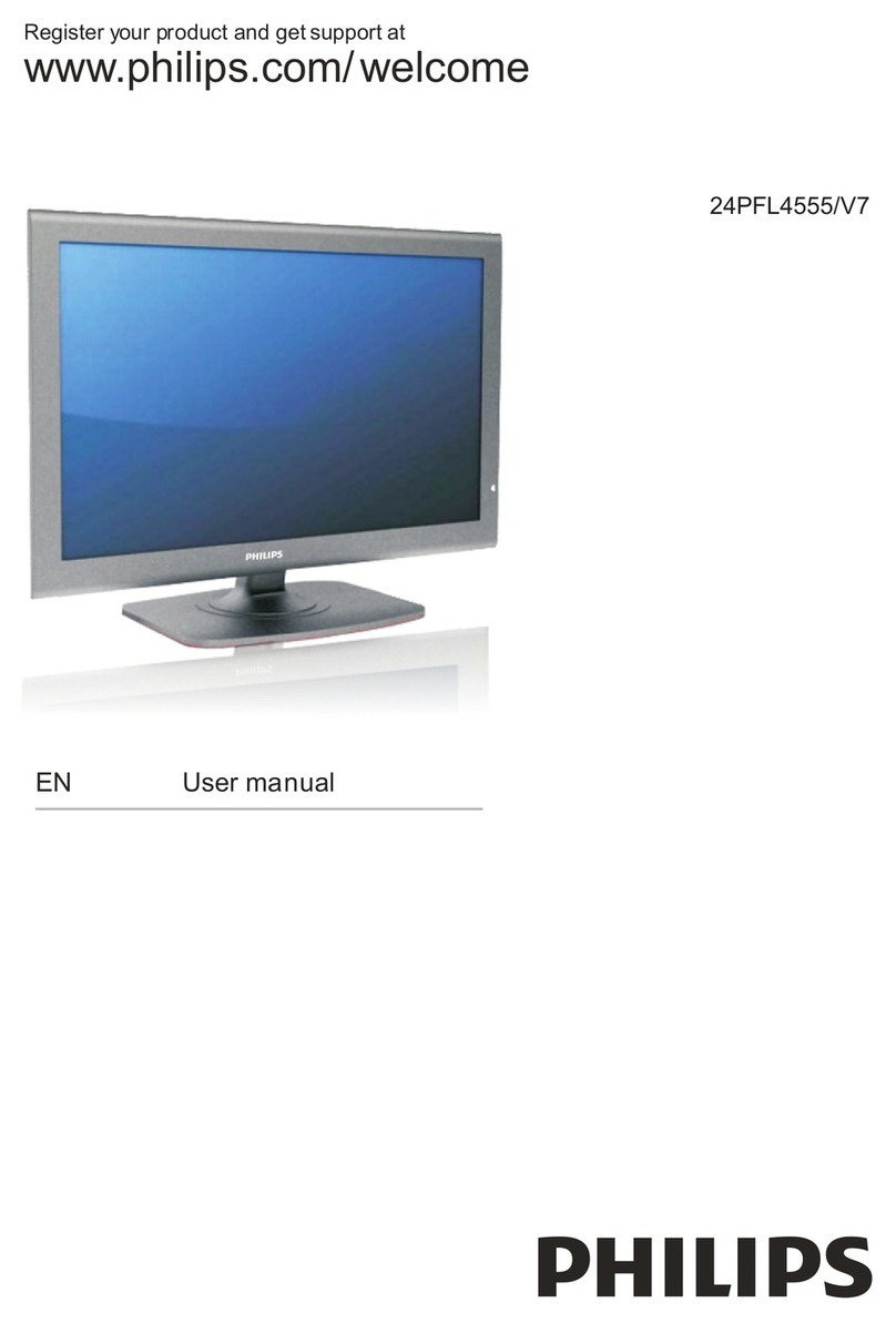 Philips 24PFL4555/V7 User manual
