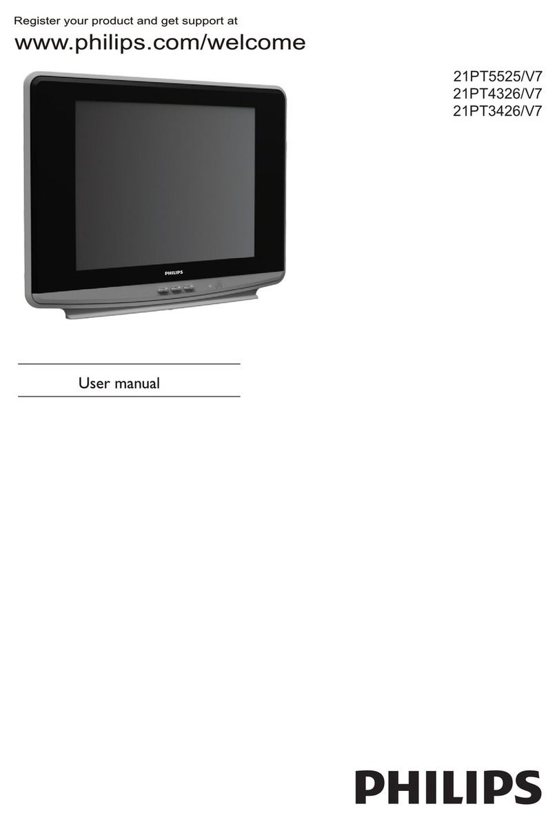Philips 21PT4326/V7 User manual Philips 21PT4326/V7 User manual