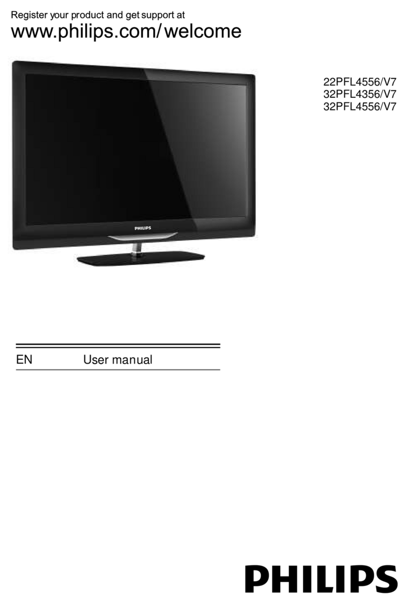 Philips 32PFL4556/V7 User manual