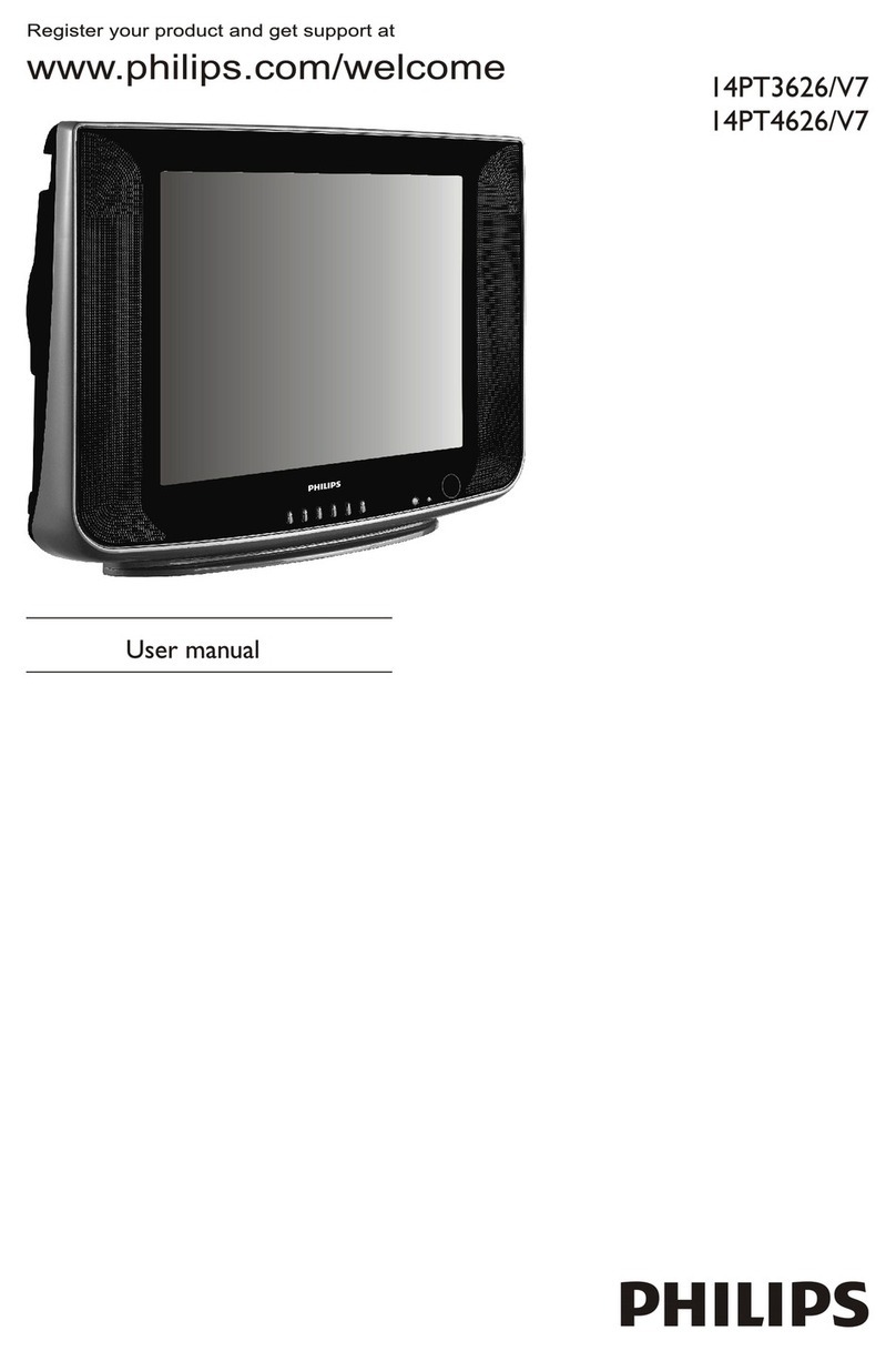 Philips 14PT4626/V7 User manual Philips 14PT4626/V7 User manual