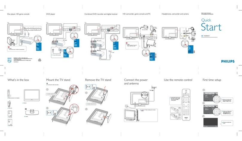 Philips 19PFL3403/77 User manual