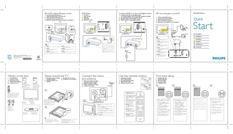 Philips 19PFL3403/10 User manual