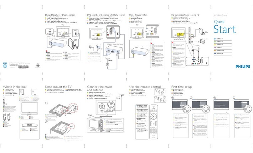 Philips 19PFL3403D/10 User manual