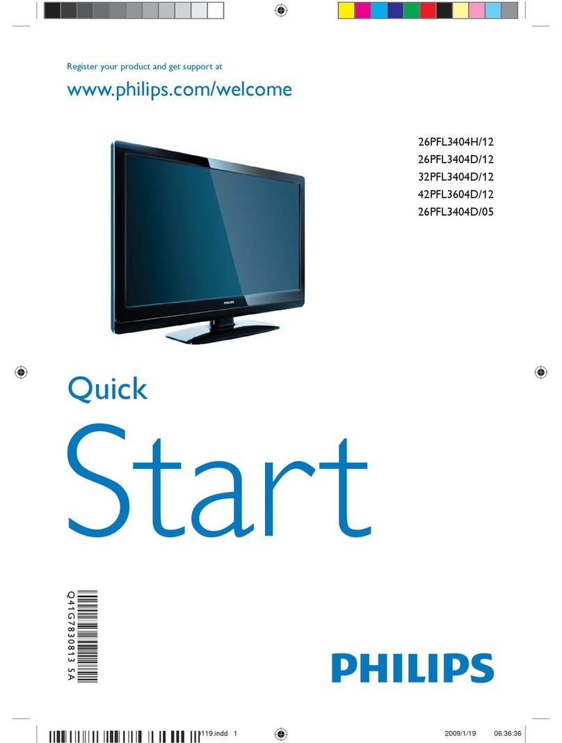 Philips 26PFL3404D/05 User manual
