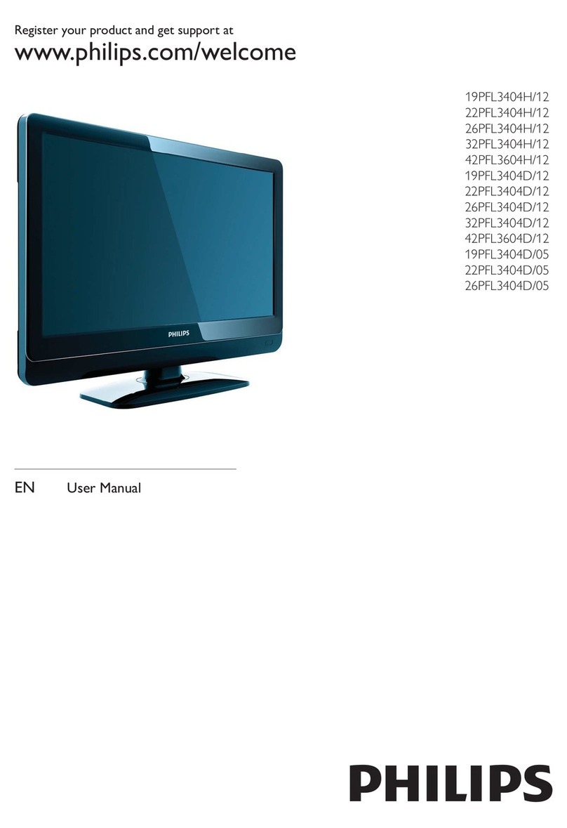 Philips 42PFL3604H/12 User manual