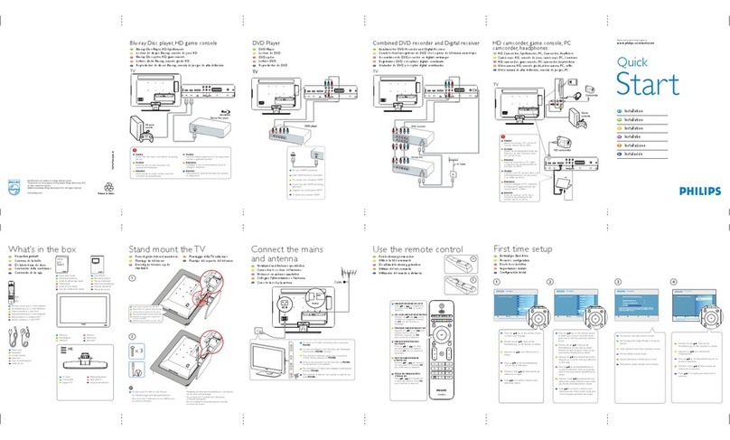 Philips 26PFL5403D/10 User manual