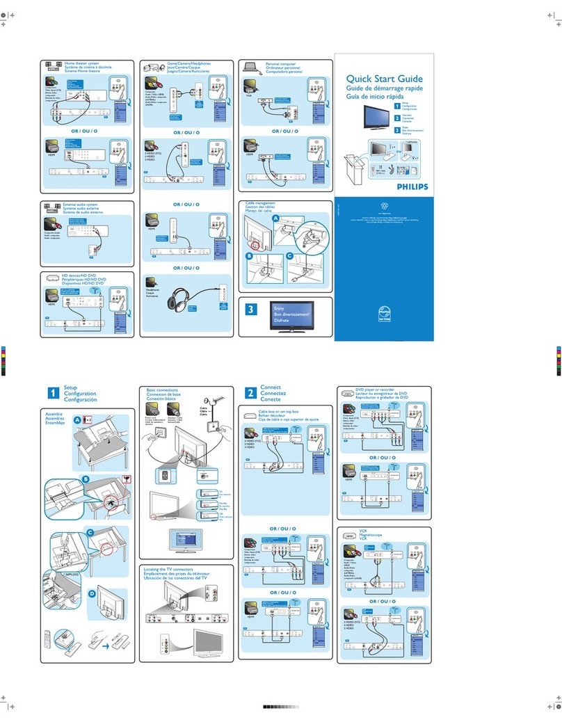 Philips 26PFL5322/45 User manual Philips 26PFL5322/45 User manual