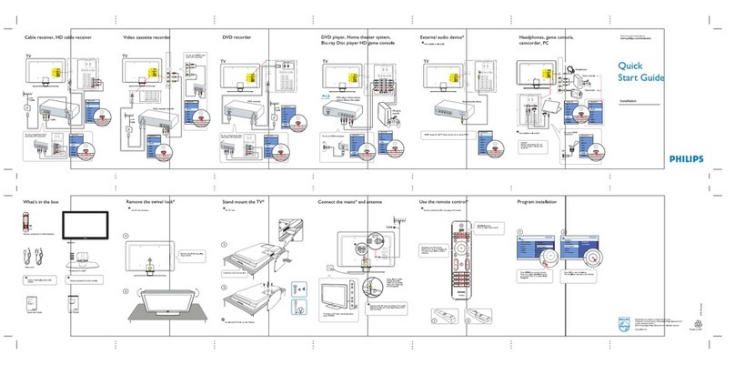 Philips 42PFL5403/77 User manual