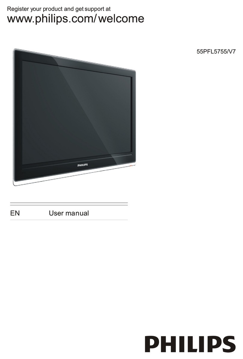 Philips 55PFL5755/V7 User manual