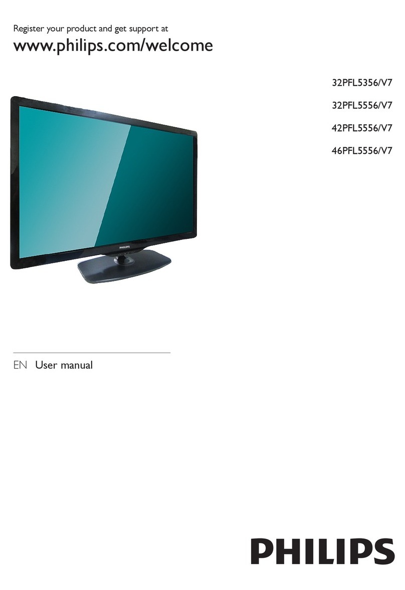 Philips 42PFL5556/V7 user manual