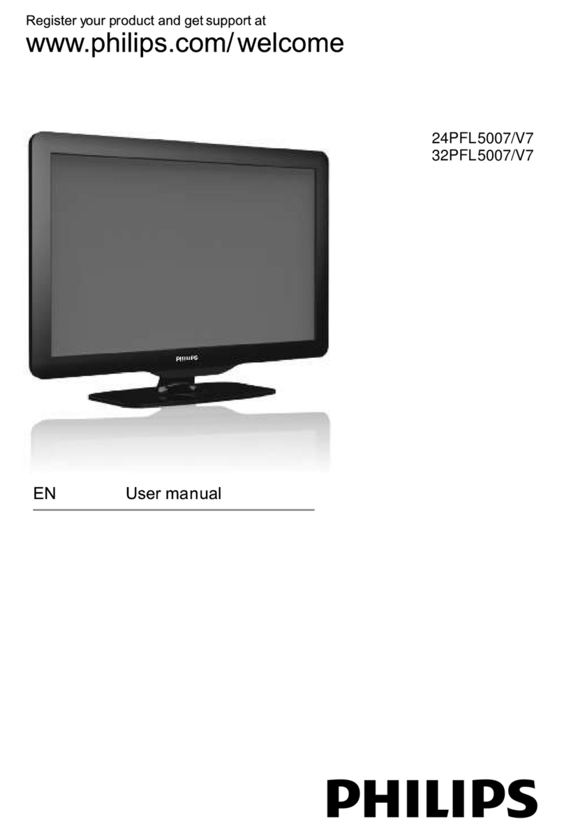 Philips 32PFL5007/V7 User manual