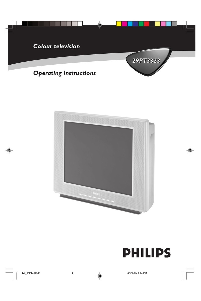 Philips 29PT3323/69R User manual