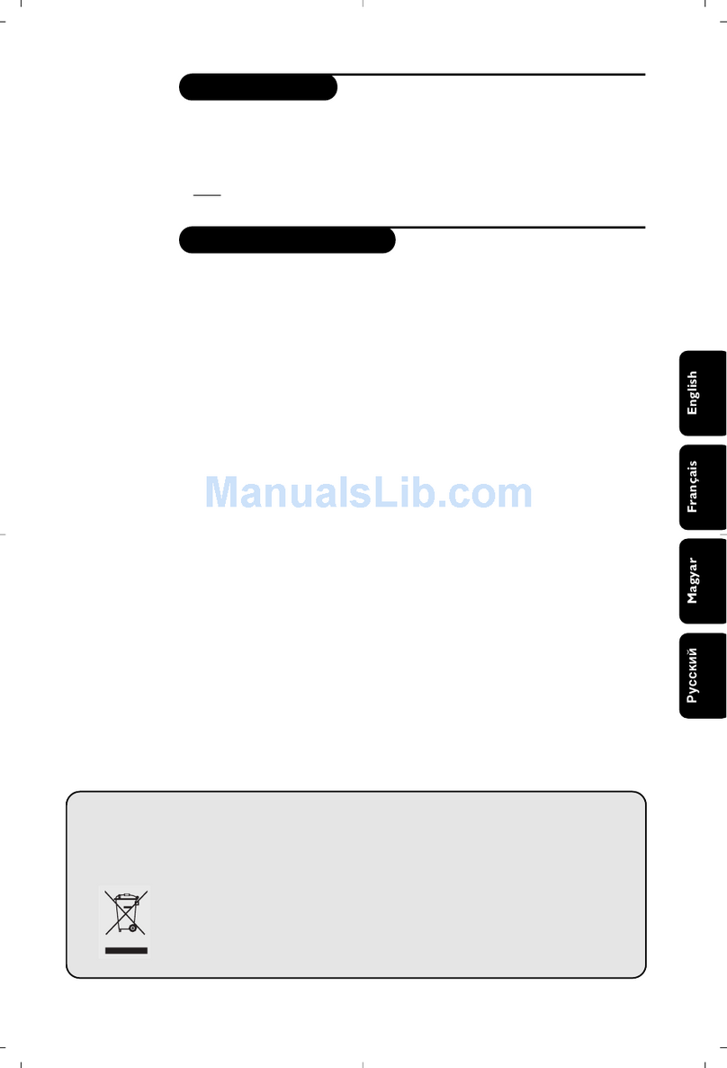 Philips 21PT5401/01 User manual