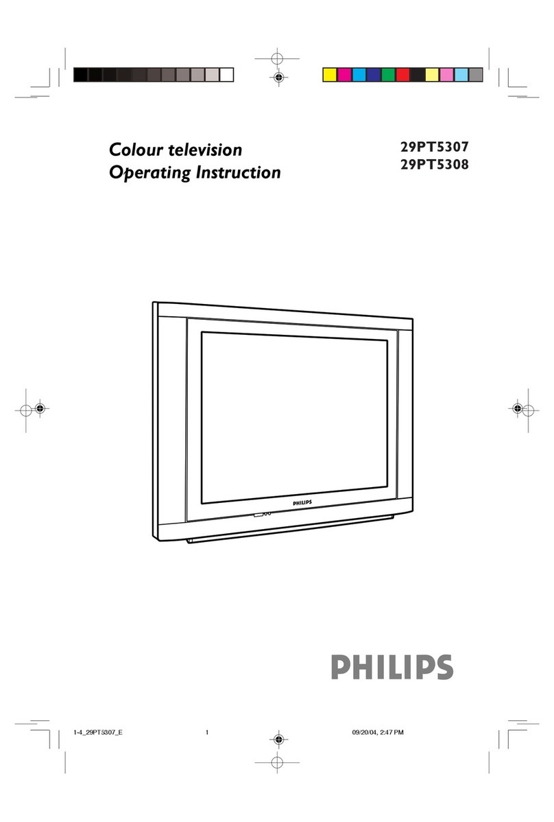 Philips 29PT5308/60 User manual