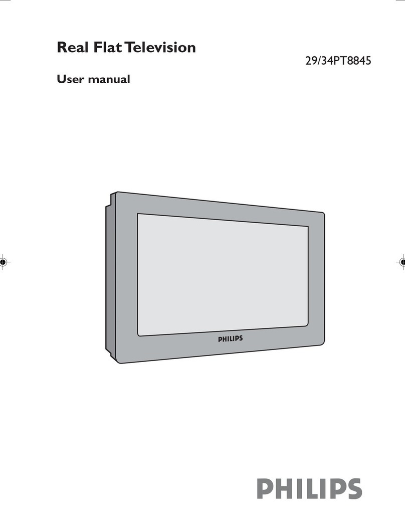 Philips 34PT8845/69 user manual
